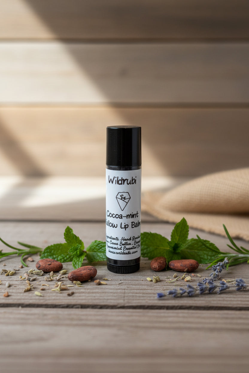 Natural Bees Wax Tallow Lip Balm