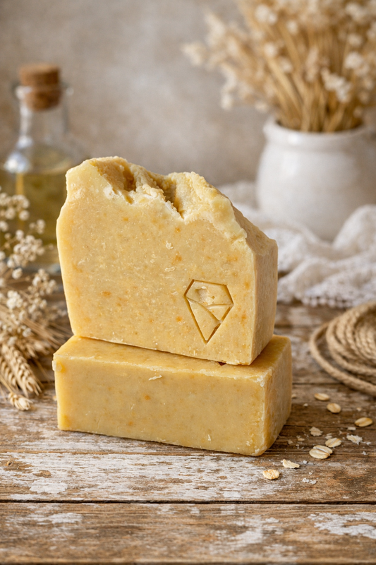 Citrus Lemongrass Goat Milk and Tallow Soap