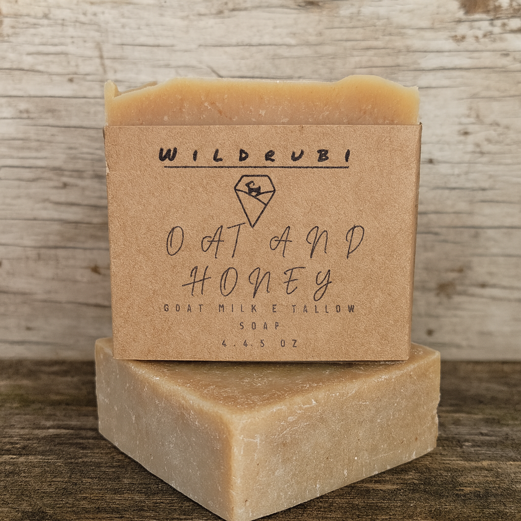 Oat and Honey Goat Milk and Tallow Soap